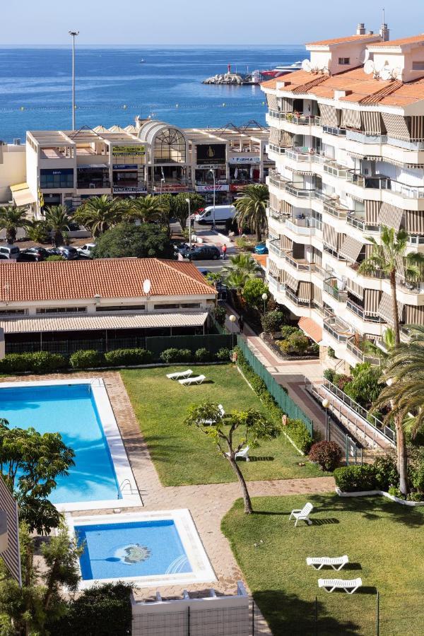 Апартаменты Spectacular Sea View Penthouse Лос Кристианос Экстерьер фото